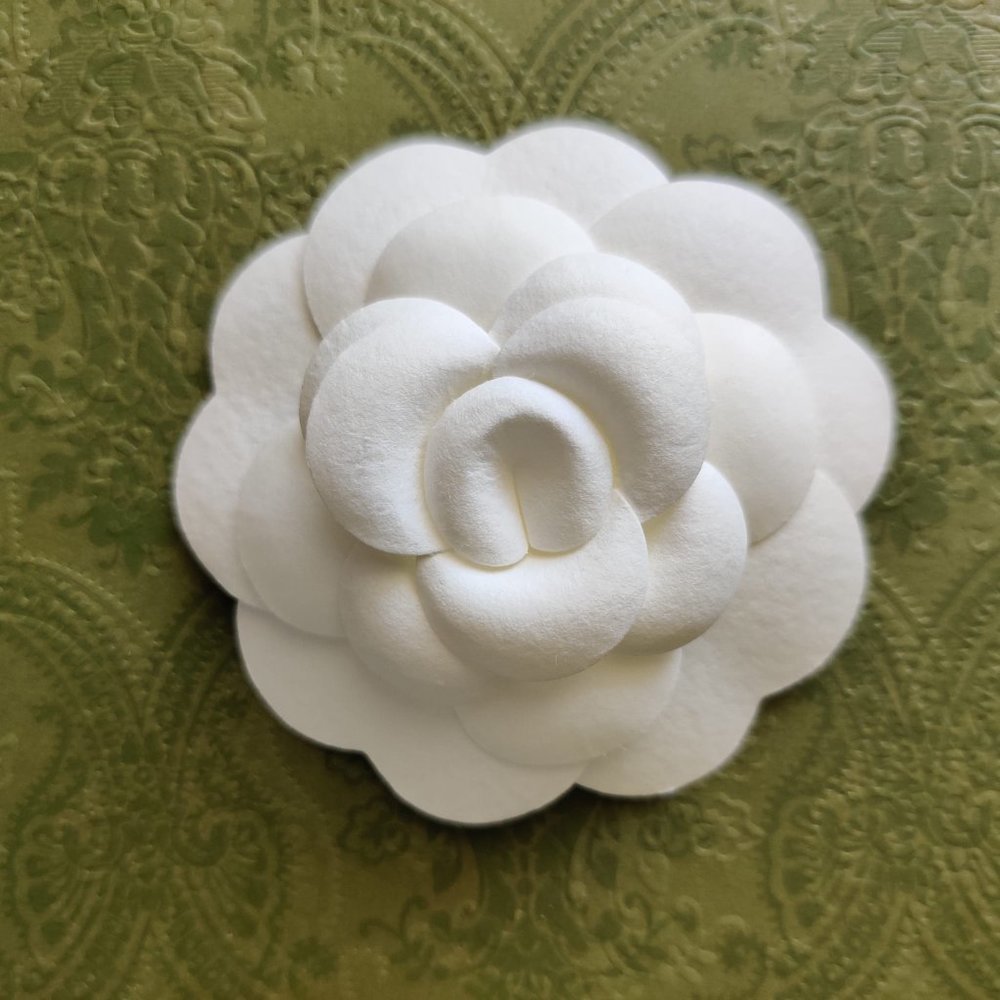 Camelia Flower Decoration White Original